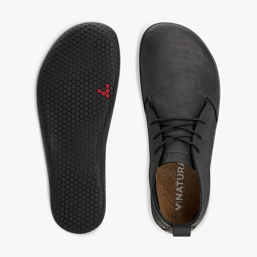 Vivobarefoot Gobi II Vrijetijdsschoenen Heren Zwart | Nederland 0078MQZA